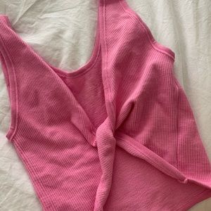 Urban outfitters pink tank top